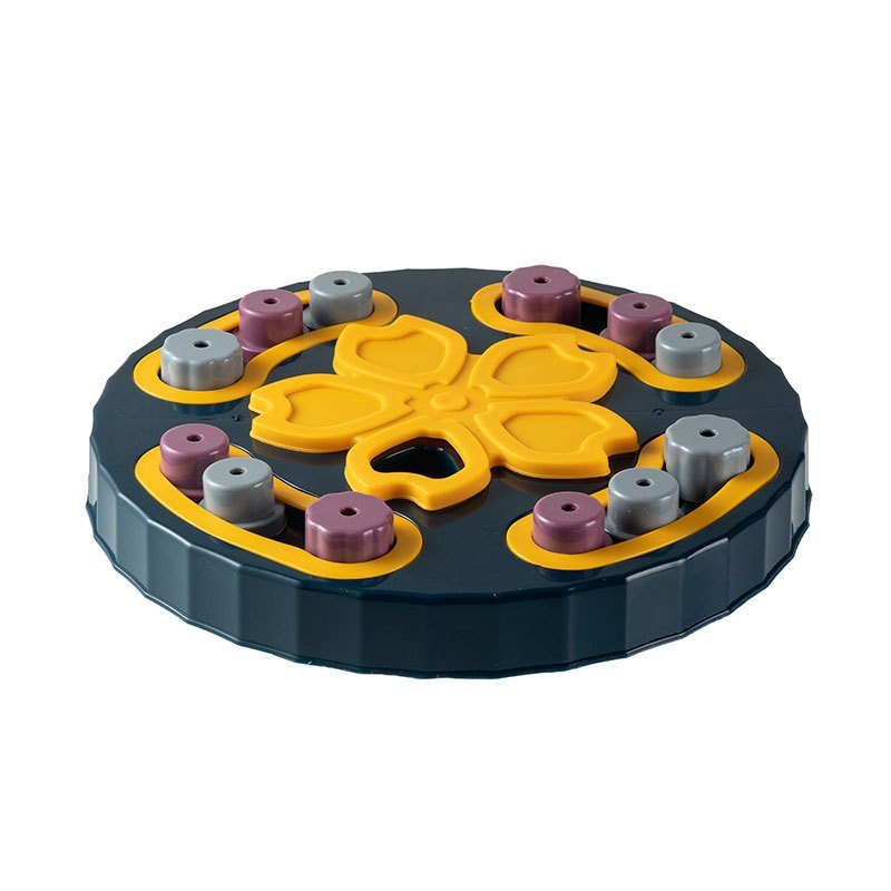 HKM-2045629 Interactive Dog Feeding Toy - Educational Slow Feed Plate for Boredom Relief