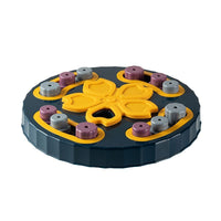 HKM-2045629 Interactive Dog Feeding Toy - Educational Slow Feed Plate for Boredom Relief