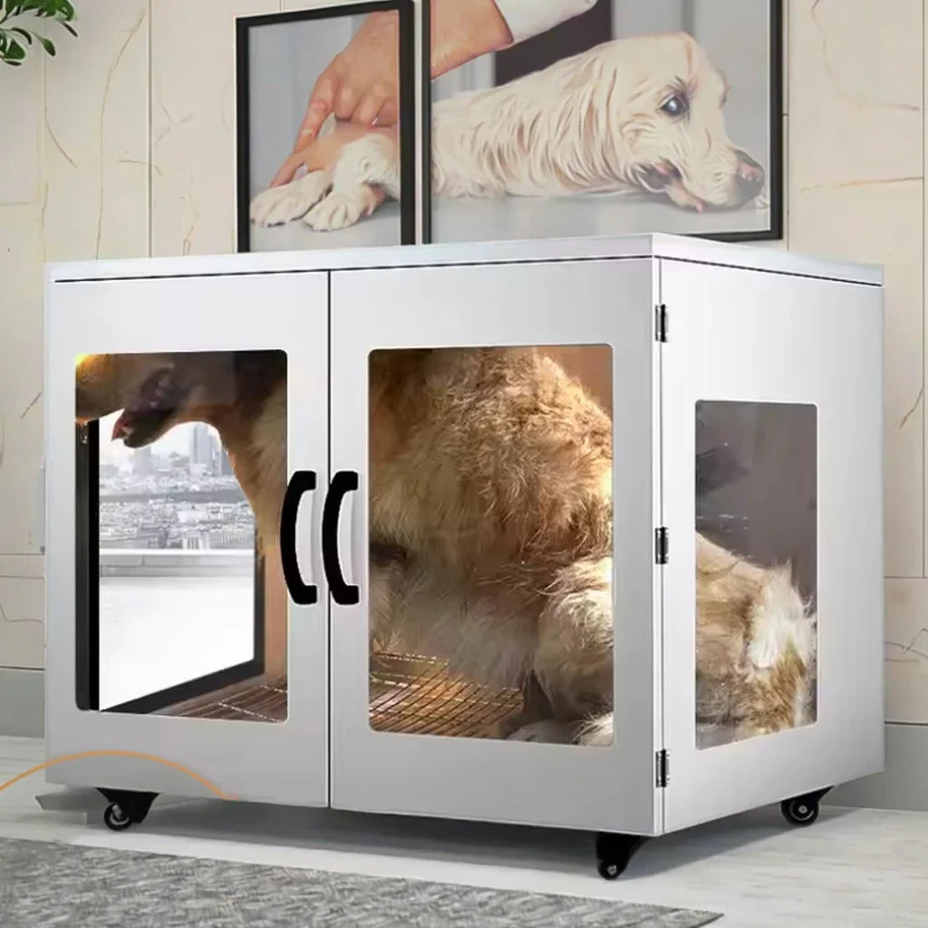 HKM-204563 Ultra Quiet 360 Intelligent Dog Hair Dryer with Smart Temperature Control, Eco-Friendly Design