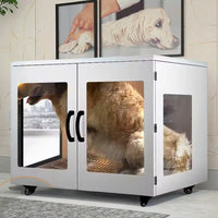HKM-204563 Ultra Quiet 360 Intelligent Dog Hair Dryer with Smart Temperature Control, Eco-Friendly Design