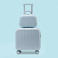 HKM-204691 Durable PC ABS Trolley Luggage Travel Bag with Universal Wheels