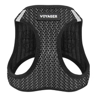 HKM-2047421 Adjustable Small Dog Walking Vest in Blue, Red, Gray - Multiple Sizes Available