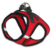 HKM-2047421 Adjustable Small Dog Walking Vest in Blue, Red, Gray - Multiple Sizes Available