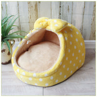 HKM-2048189 All-Season Warm Cat Nest Bed for Small and Medium Dogs – Soft Cloth Material