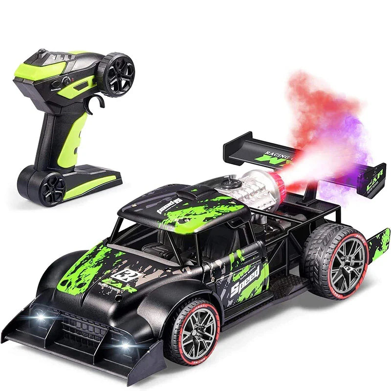 HKM-204883 2.4G RC Alloy Drifting Car - High-Speed Remote Control Racing Toy for Kids