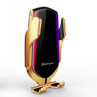 HKM-205011 Magic Clip R3 Universal Car Phone Holder - Type-C Fast Charging with Adjustable Grip for Optimal Device Support