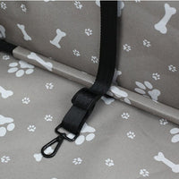 HKM-2050365 Waterproof Oxford Car Pet Seat Bag for Dogs and Cats, Animal Pattern, Medium to Hard Design