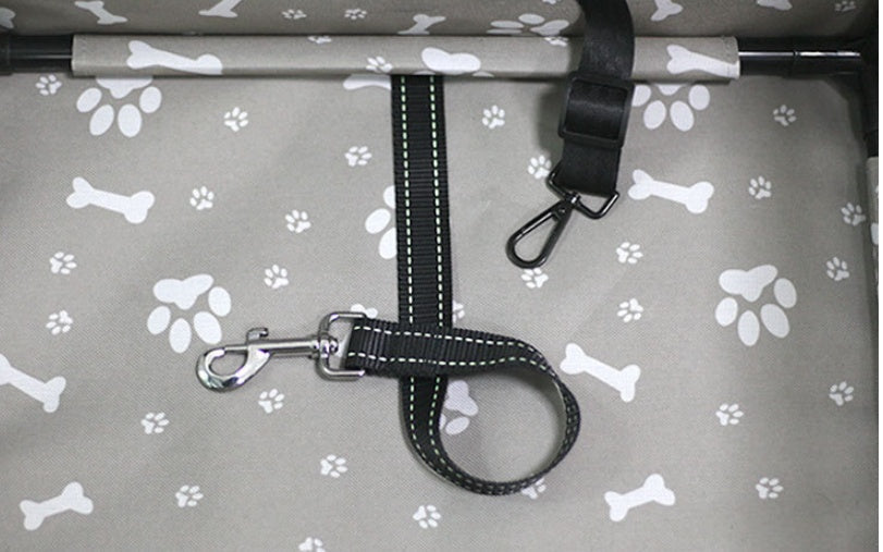 HKM-2050365 Waterproof Oxford Car Pet Seat Bag for Dogs and Cats, Animal Pattern, Medium to Hard Design