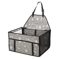 HKM-2050365 Waterproof Oxford Car Pet Seat Bag for Dogs and Cats, Animal Pattern, Medium to Hard Design