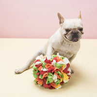 HKM-205075 Hollow Bite Resistant Rubber Pet Food Toy For Pets