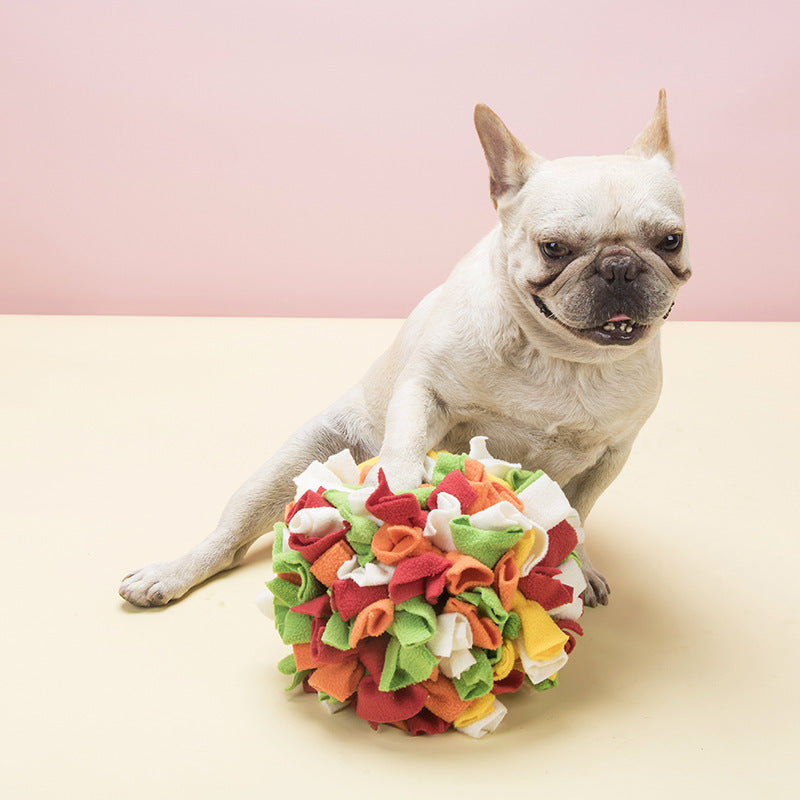HKM-205075 Hollow Bite Resistant Rubber Pet Food Toy For Pets