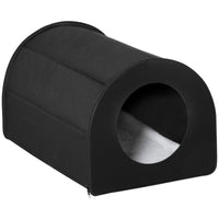 HKM-2051773 Winter Portable Heated Double Wide Water-Resistant Cat House for Indoor and Outdoor Use