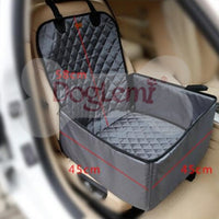 HKM-2052925 Waterproof Pet Seat Cover Pad for Cars and SUVs - Adjustable Straps, Easy to Clean