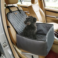 HKM-2052925 Waterproof Pet Seat Cover Pad for Cars and SUVs - Adjustable Straps, Easy to Clean