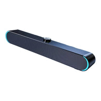 HKM-205459 Wireless Home Theatre Sound Bar with Mini LED Lighting and Bluetooth Connectivity