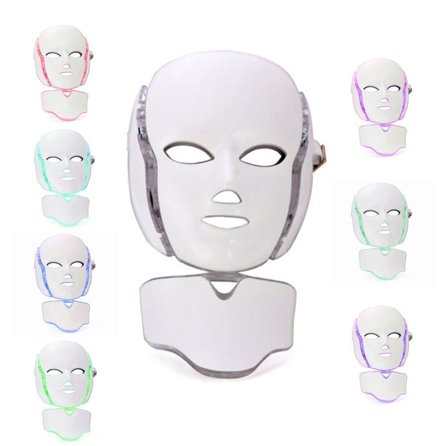 HKM-205523 LED Photon Rejuvenation Face Mask for Skin Therapy and Neck Care