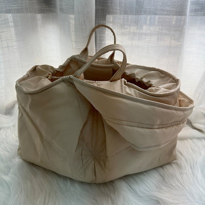 HKM-2056125 Large Capacity Solid Color Pet Carry Bag in Beige, Khaki, and Gray