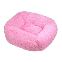 HKM-2057917 Cozy Winter Plush Pet Nest Mat in Various Colors and Sizes