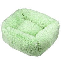 HKM-2057917 Cozy Winter Plush Pet Nest Mat in Various Colors and Sizes