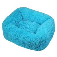 HKM-2057917 Cozy Winter Plush Pet Nest Mat in Various Colors and Sizes