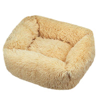 HKM-2057917 Cozy Winter Plush Pet Nest Mat in Various Colors and Sizes
