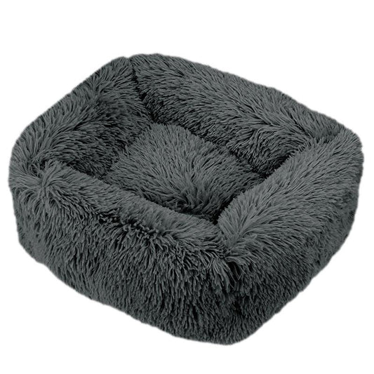 HKM-2057917 Cozy Winter Plush Pet Nest Mat in Various Colors and Sizes