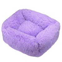 HKM-2057917 Cozy Winter Plush Pet Nest Mat in Various Colors and Sizes