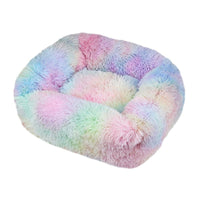 HKM-2057917 Cozy Winter Plush Pet Nest Mat in Various Colors and Sizes