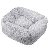 HKM-2057917 Cozy Winter Plush Pet Nest Mat in Various Colors and Sizes