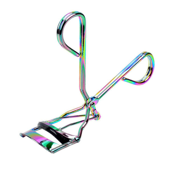 HKM-205843 Portable Eyelash Curler with Silicone Pad - Compact Beauty Tool for Curled 3D Lashes