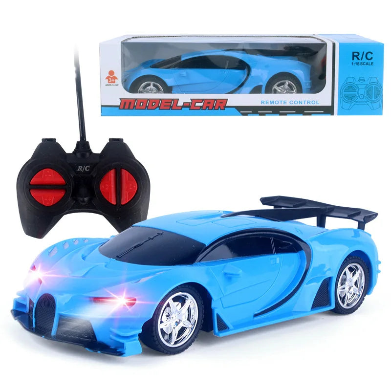 HKM-205907 Children's Remote Control Racing Car - 1:18 Scale Simulation Four-Way Vehicle