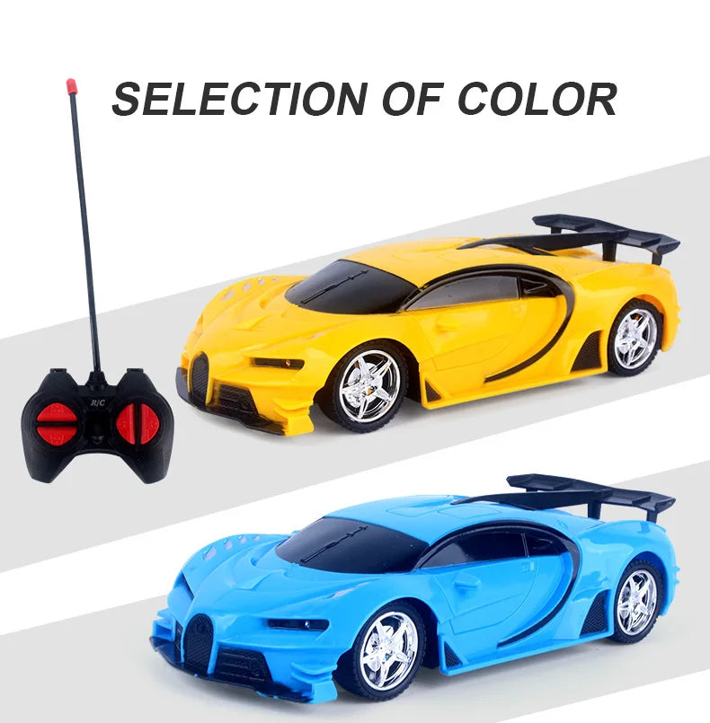 HKM-205907 Children's Remote Control Racing Car - 1:18 Scale Simulation Four-Way Vehicle