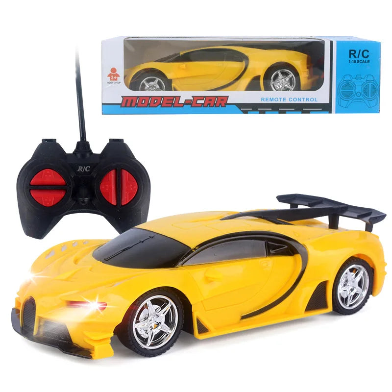 HKM-205907 Children's Remote Control Racing Car - 1:18 Scale Simulation Four-Way Vehicle