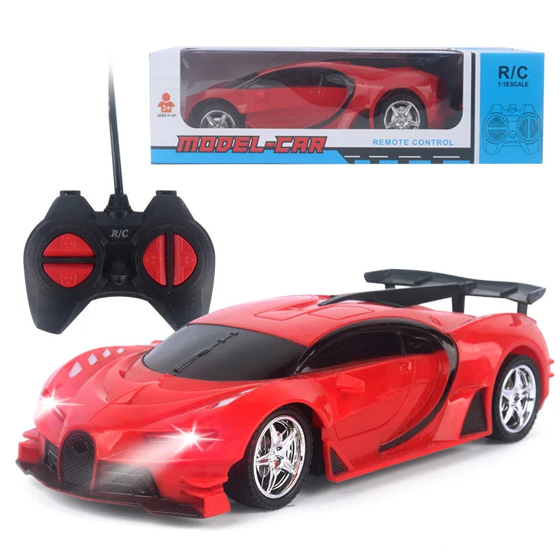 HKM-205907 Children's Remote Control Racing Car - 1:18 Scale Simulation Four-Way Vehicle