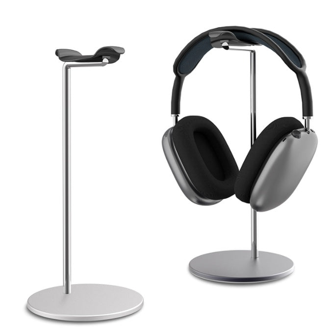 HKM-205971 Desktop Headphone Stand with Aluminum Alloy and Stainless Steel, Suitable for All Brands