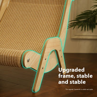 HKM-2059837 Sisal Cat Nest Area with Multi-Layer Board Cushion for Comfortable Relaxation