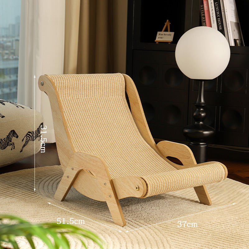 HKM-2059837 Sisal Cat Nest Area with Multi-Layer Board Cushion for Comfortable Relaxation