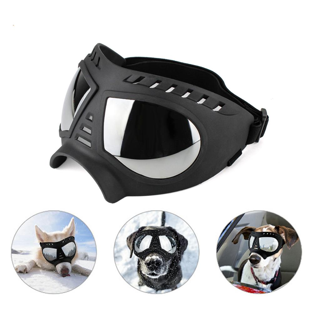 HKM-2061245 Comfortable Waterproof Pet Goggles for Large Dogs ¨C Soft Frame Dog Sunglasses for Eye Protection