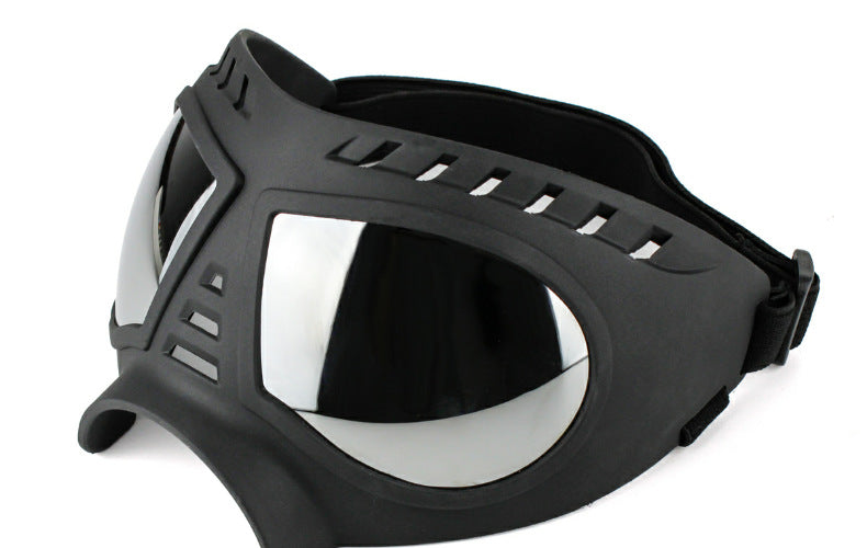 HKM-2061245 Comfortable Waterproof Pet Goggles for Large Dogs ¨C Soft Frame Dog Sunglasses for Eye Protection