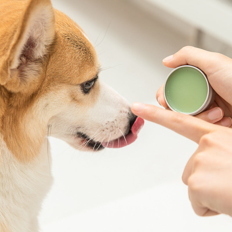 HKM-2061501 Moisturizing Pet Tear and Foot Cream for Dogs and Cats ¨C Herbal Fragrance Skin Care for Swelling and Itch Relief