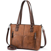HKM-206163 Premium 13.3 Inch Women's Laptop Shoulder Bag - Chic Large Capacity Business Handbag for Office Use