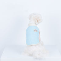 HKM-2064061 Pet Warm Water Wave Quilted Cotton Vest for Small to Large Pets
