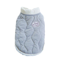 HKM-2064061 Pet Warm Water Wave Quilted Cotton Vest for Small to Large Pets
