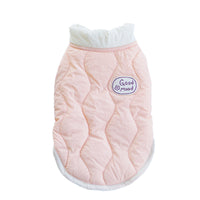HKM-2064061 Pet Warm Water Wave Quilted Cotton Vest for Small to Large Pets