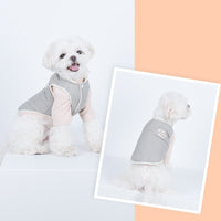 HKM-2064061 Pet Warm Water Wave Quilted Cotton Vest for Small to Large Pets
