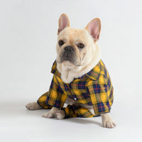 HKM-2065981 Casual Cotton Pet Shirt for Small Dogs - Multiple Sizes Available