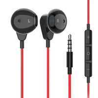 HKM-206611 Noise Cancelling In-Ear Earbuds with Microphone and 3.5mm Stereo Jack