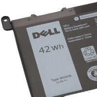 HKM-206675 WDXOR Laptop Battery for Inspiron 7000 Series and Latitude 3000 Series - 3 Cells, 11.4V, 3500mAh