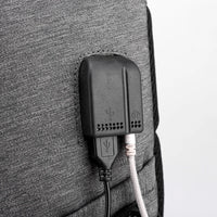 HKM-206675 Waterproof Laptop Backpack with Multiple Compartments for Daily Office and Outdoor Use