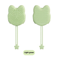 HKM-2067261 Double-sided Silicone Pet Bath Gloves with Cute Designs for Grooming and Shedding Control